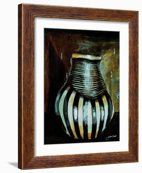 African Vessel III-Jennifer Garant-Framed Giclee Print