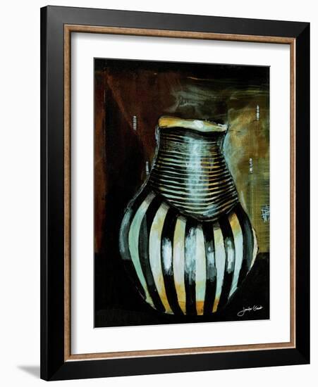 African Vessel III-Jennifer Garant-Framed Giclee Print