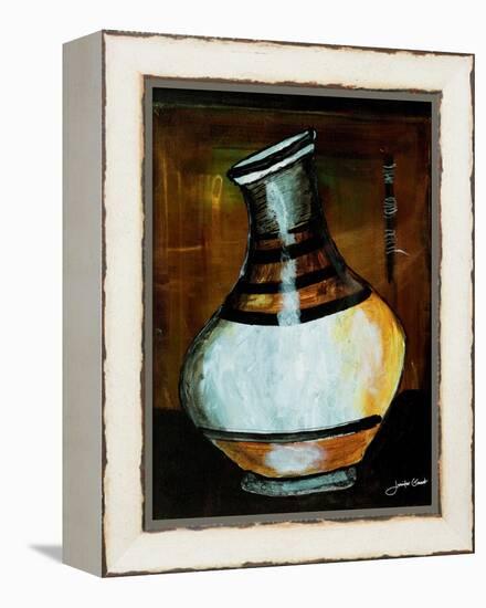 African Vessel IV-Jennifer Garant-Framed Premier Image Canvas