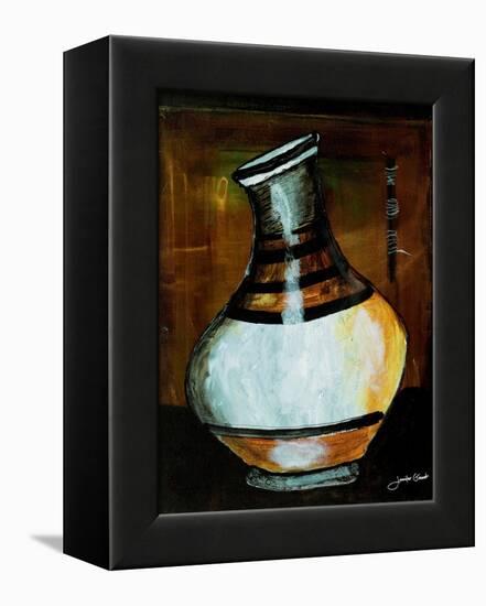 African Vessel IV-Jennifer Garant-Framed Premier Image Canvas