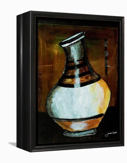 African Vessel IV-Jennifer Garant-Framed Premier Image Canvas