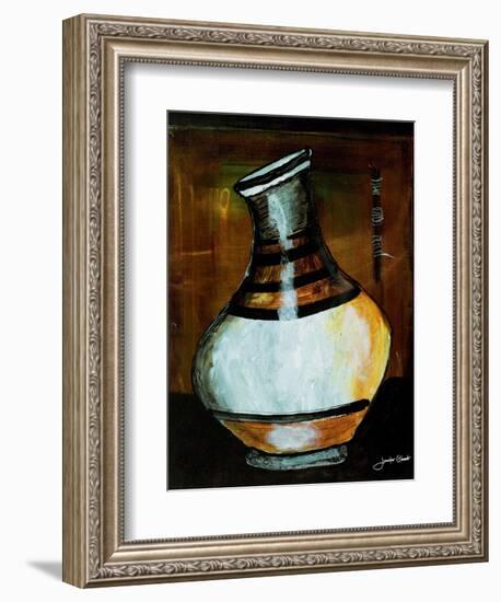 African Vessel IV-Jennifer Garant-Framed Giclee Print