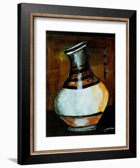 African Vessel IV-Jennifer Garant-Framed Giclee Print