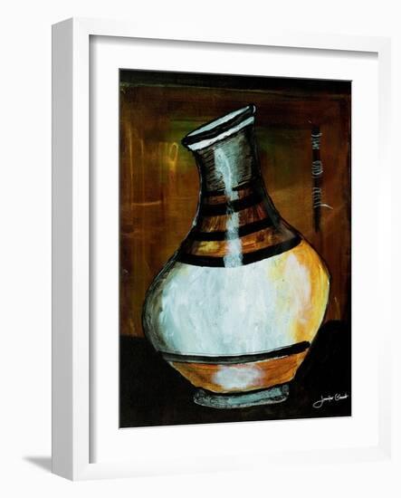 African Vessel IV-Jennifer Garant-Framed Premium Giclee Print