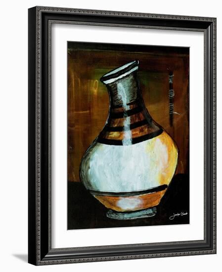 African Vessel IV-Jennifer Garant-Framed Premium Giclee Print