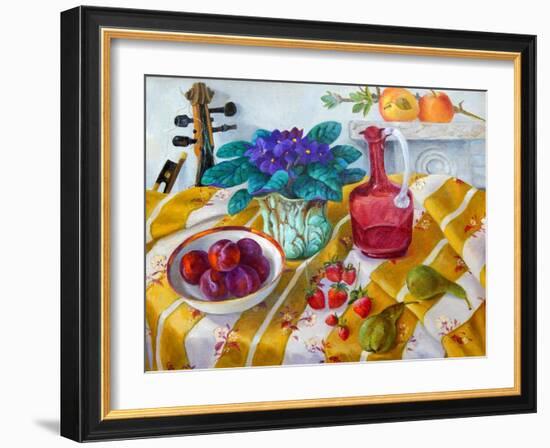 African Violets, 2012-Cristiana Angelini-Framed Giclee Print