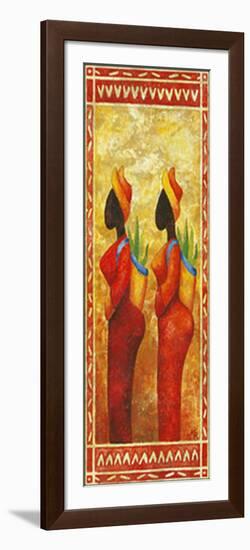 African Woman I-Monica Reed-Framed Art Print