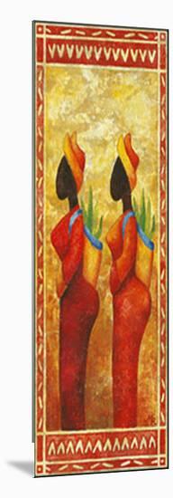 African Woman I-Monica Reed-Mounted Art Print