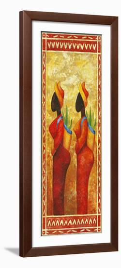 African Woman I-Monica Reed-Framed Art Print