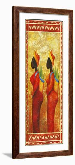 African Woman I-Monica Reed-Framed Art Print