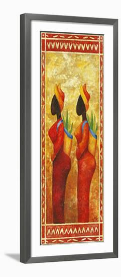 African Woman I-Monica Reed-Framed Art Print