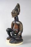 Asante Royal Umbrella Finial Depiciting a Bird and its Young, from Ghana (Gilt Wood)-African-Framed Giclee Print