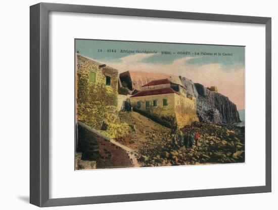 'Afrique Occidentale -Senegal - Gorée - La Falasise et le Castel', c1900-Unknown-Framed Giclee Print