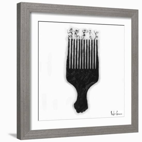 Afro Pick-Taylor Greene-Framed Art Print