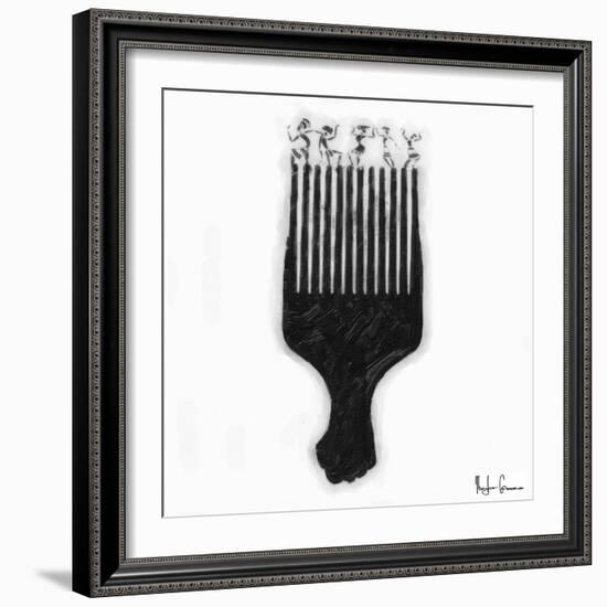 Afro Pick-Taylor Greene-Framed Art Print