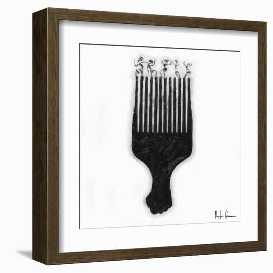 Afro Pick-Taylor Greene-Framed Art Print