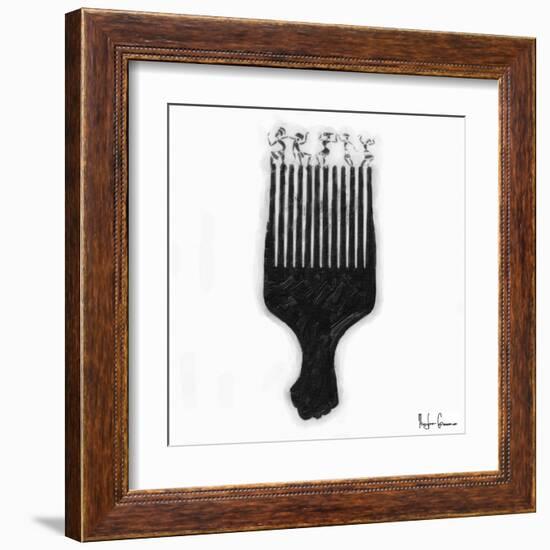 Afro Pick-Taylor Greene-Framed Art Print