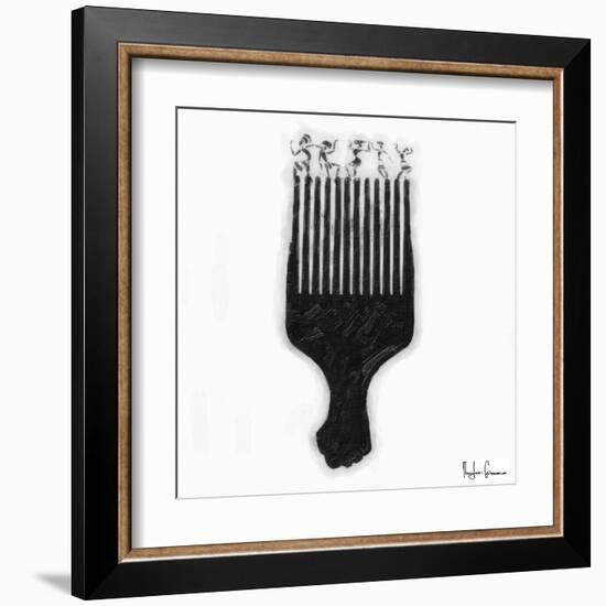 Afro Pick-Taylor Greene-Framed Art Print