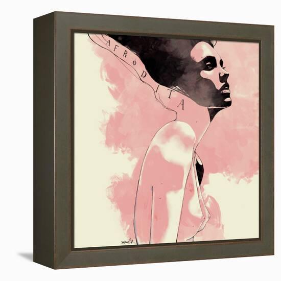 Afrodita-Manuel Rebollo-Framed Stretched Canvas