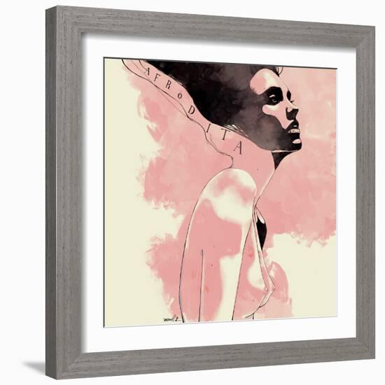 Afrodita-Manuel Rebollo-Framed Art Print