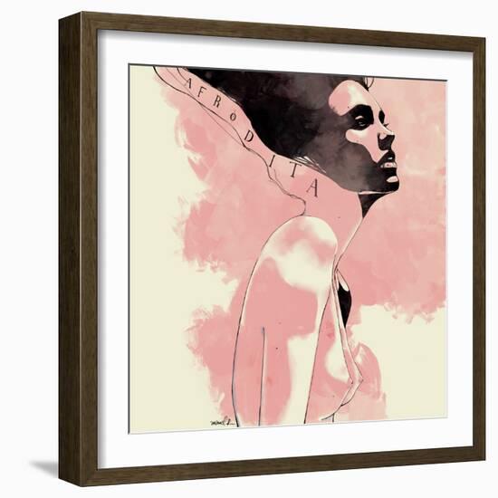 Afrodita-Manuel Rebollo-Framed Art Print