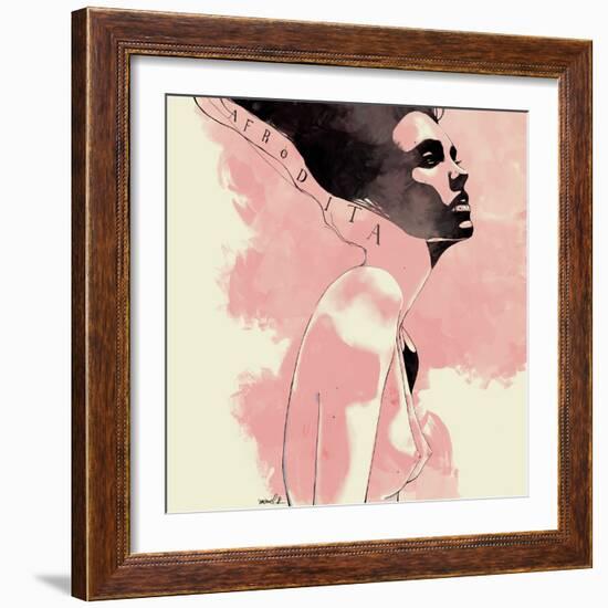 Afrodita-Manuel Rebollo-Framed Art Print