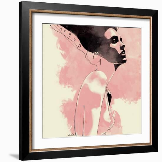 Afrodita-Manuel Rebollo-Framed Art Print