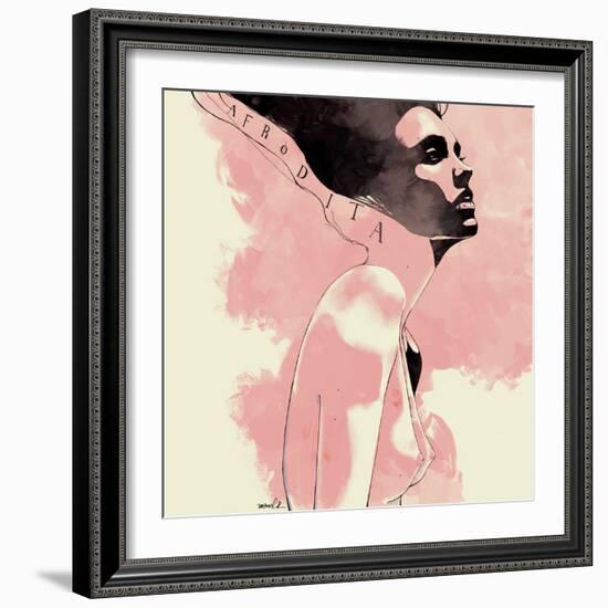 Afrodita-Manuel Rebollo-Framed Art Print