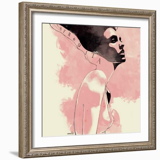 Afrodita-Manuel Rebollo-Framed Premium Giclee Print