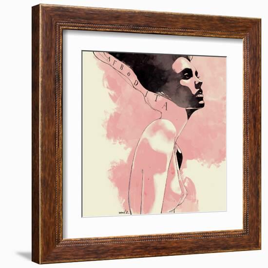 Afrodita-Manuel Rebollo-Framed Art Print