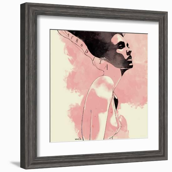 Afrodita-Manuel Rebollo-Framed Art Print