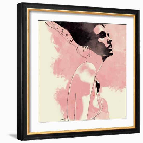 Afrodita-Manuel Rebollo-Framed Art Print