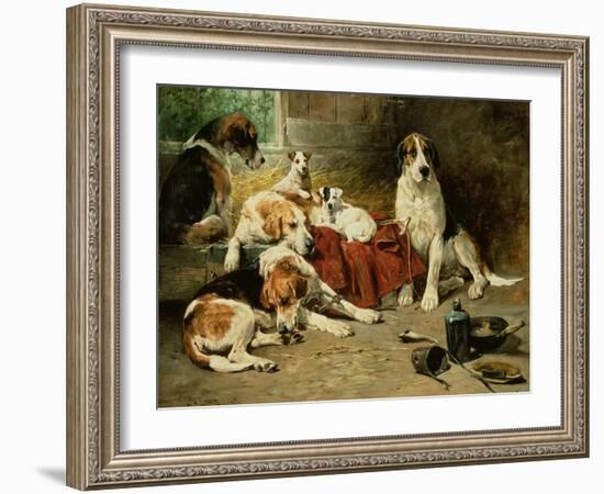 After a Good Day-John Emms-Framed Giclee Print