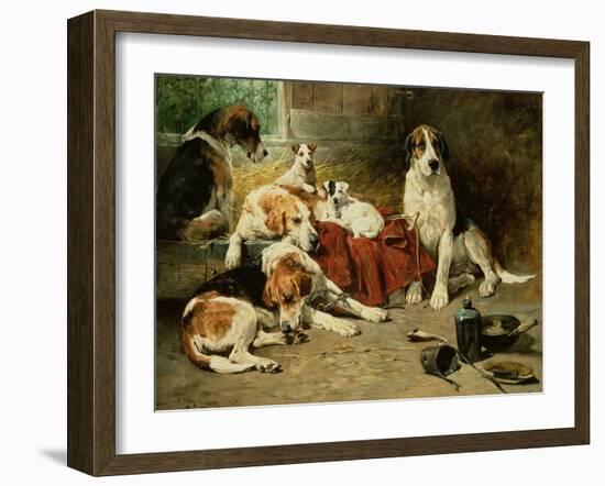 After a Good Day-John Emms-Framed Giclee Print