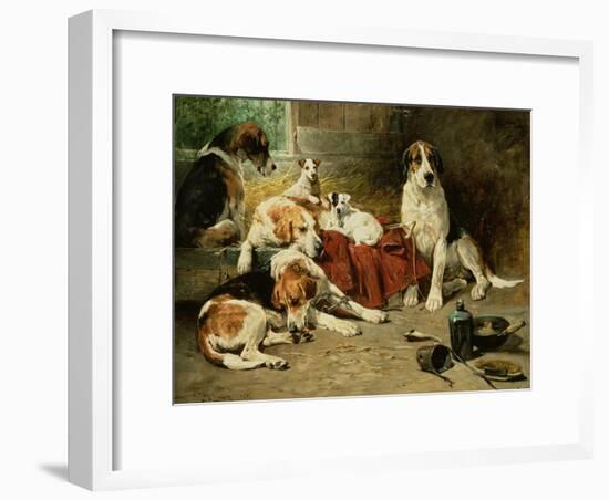 After a Good Day-John Emms-Framed Giclee Print