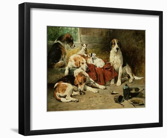 After a Good Day-John Emms-Framed Giclee Print