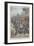 After a Secret Ballot British Miners Decide to Go on Strike-Achille Beltrame-Framed Art Print