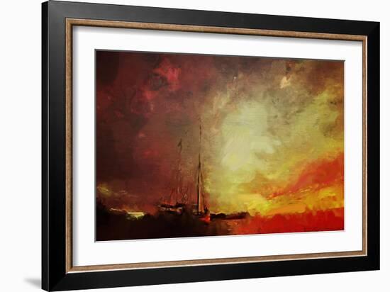 After A Storm At Sea-Mark Gordon-Framed Giclee Print