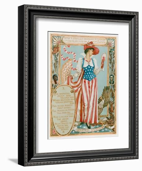 After a Struggle Involving a Question of Colour-Walter Crane-Framed Giclee Print