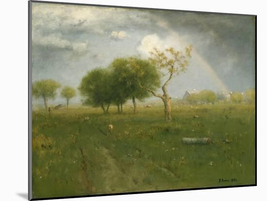 After a Summer Shower, 1894-George Inness Snr.-Mounted Giclee Print