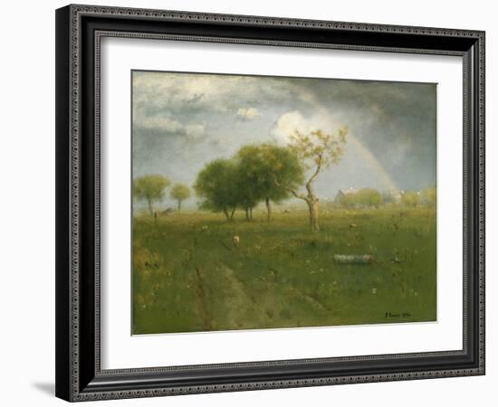 After a Summer Shower, 1894-George Inness Snr.-Framed Giclee Print