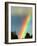 After Bad Weather and Rain Enjoys a Rainbow.-ginasanders-Framed Photographic Print