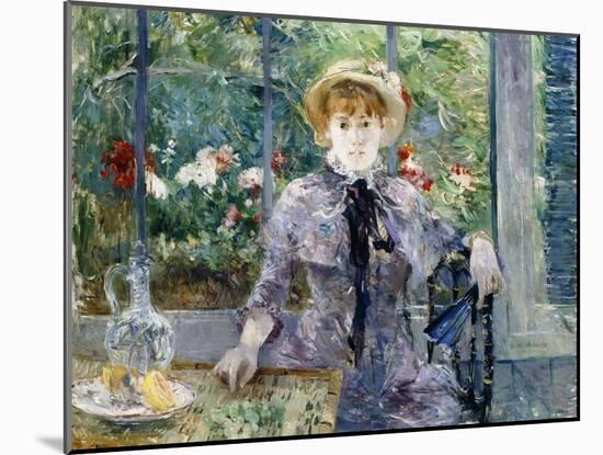 After Breakfast, 1881-Berthe Morisot-Mounted Giclee Print