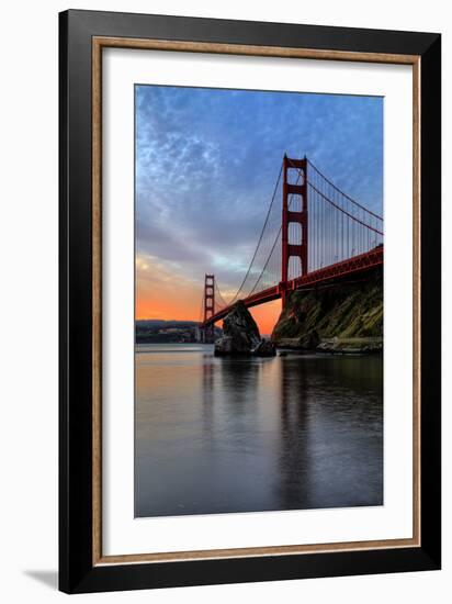 After Burn Golden Gate Bridge, Sausalito San Francisco-Vincent James-Framed Photographic Print