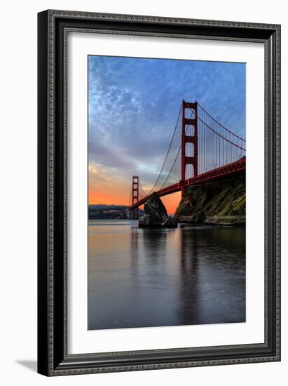 After Burn Golden Gate Bridge, Sausalito San Francisco-Vincent James-Framed Photographic Print