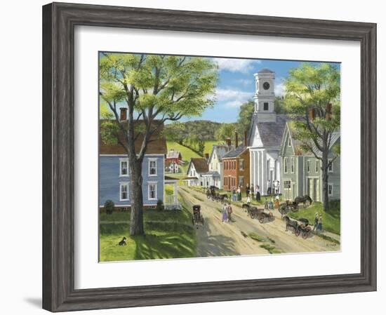 After Church-Bob Fair-Framed Giclee Print