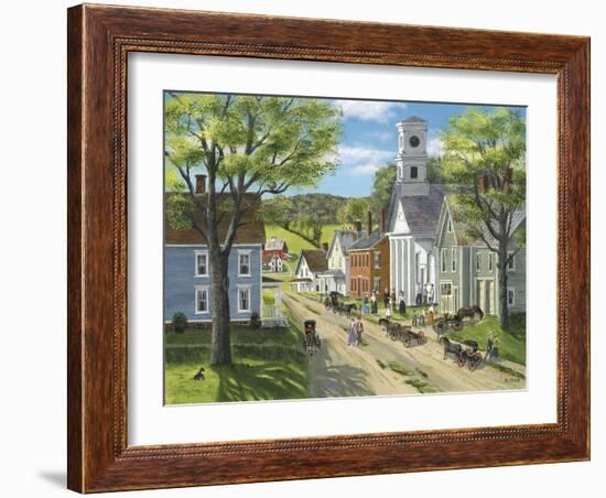 After Church-Bob Fair-Framed Giclee Print