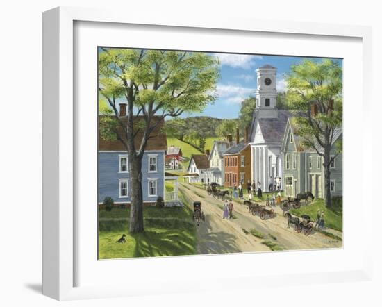 After Church-Bob Fair-Framed Giclee Print