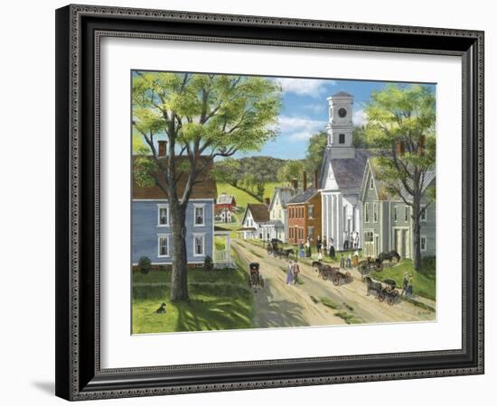 After Church-Bob Fair-Framed Giclee Print