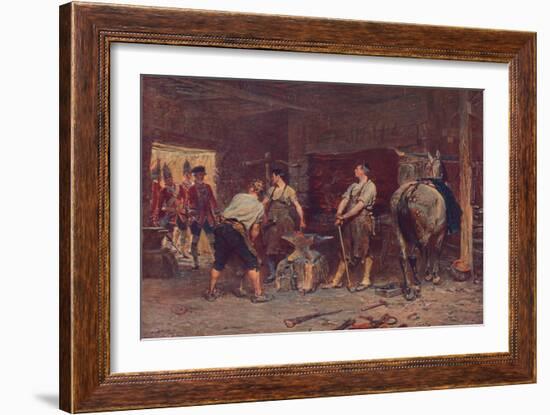 'After Culloden: Rebel Hunting', 1905-Unknown-Framed Giclee Print